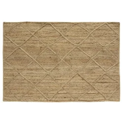 3S. x Home Tapis Jute Naturel 120x180cm Surpiqué Croisillons Online