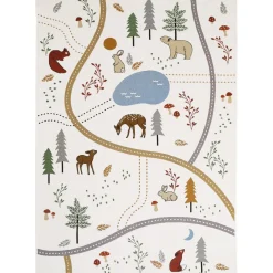 3S. x Home TAPIS LITTLE FOREST Discount