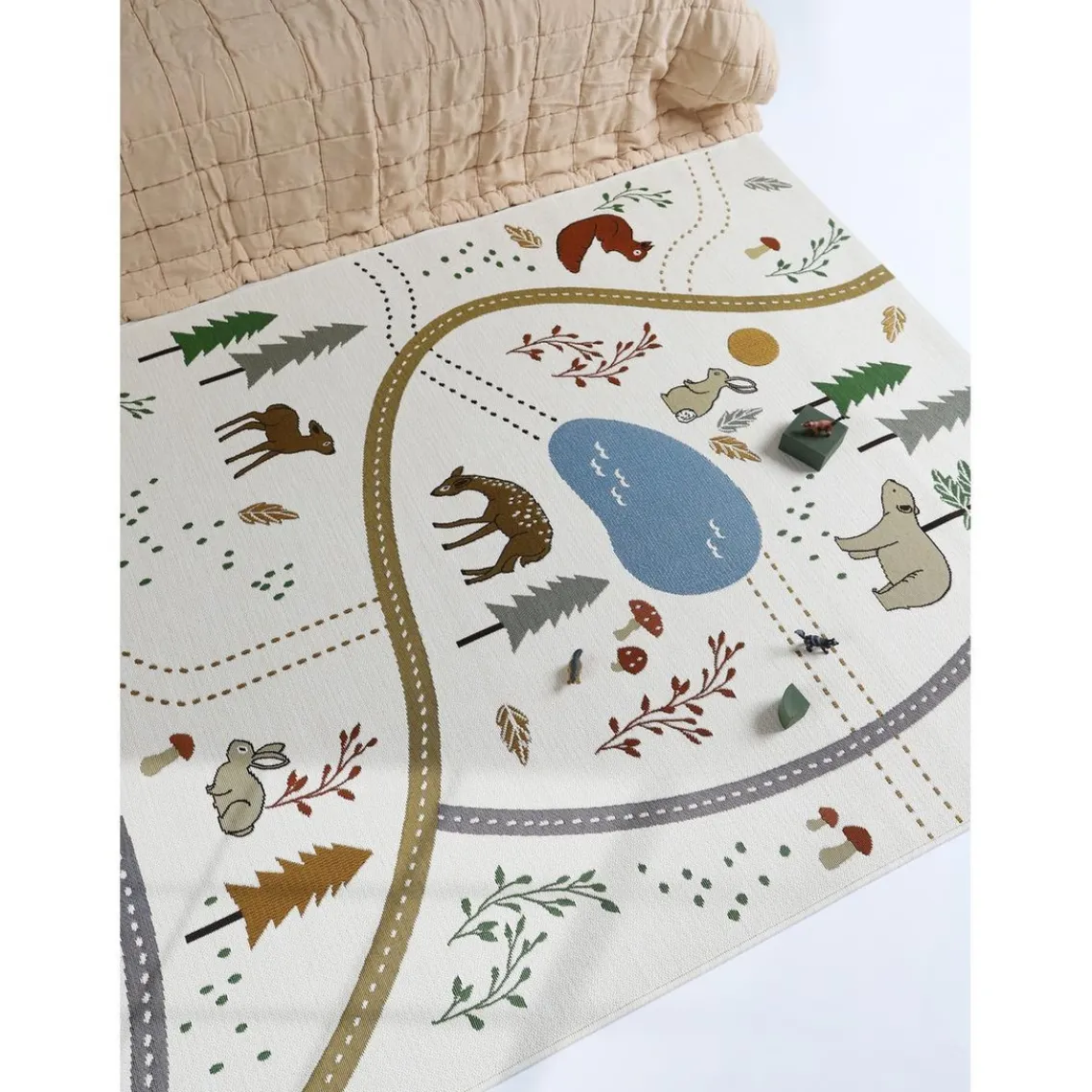 3S. x Home TAPIS LITTLE FOREST Discount
