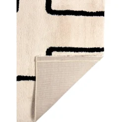 Maison Vivaraise Tapis Louisa Caviar 160 x 230 x 2 cm Gris chiné Sale