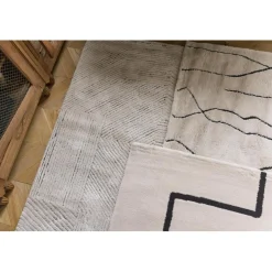 Maison Vivaraise Tapis Louisa Caviar 160 x 230 x 2 cm Gris chiné Sale