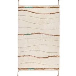 3S. x Home TAPIS M MULTICOLORE EN COTON Sale