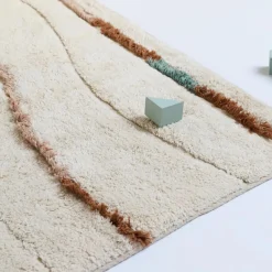 3S. x Home TAPIS M MULTICOLORE EN COTON Sale