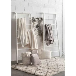 Maison Vivaraise Tapis MALI - Neige Online