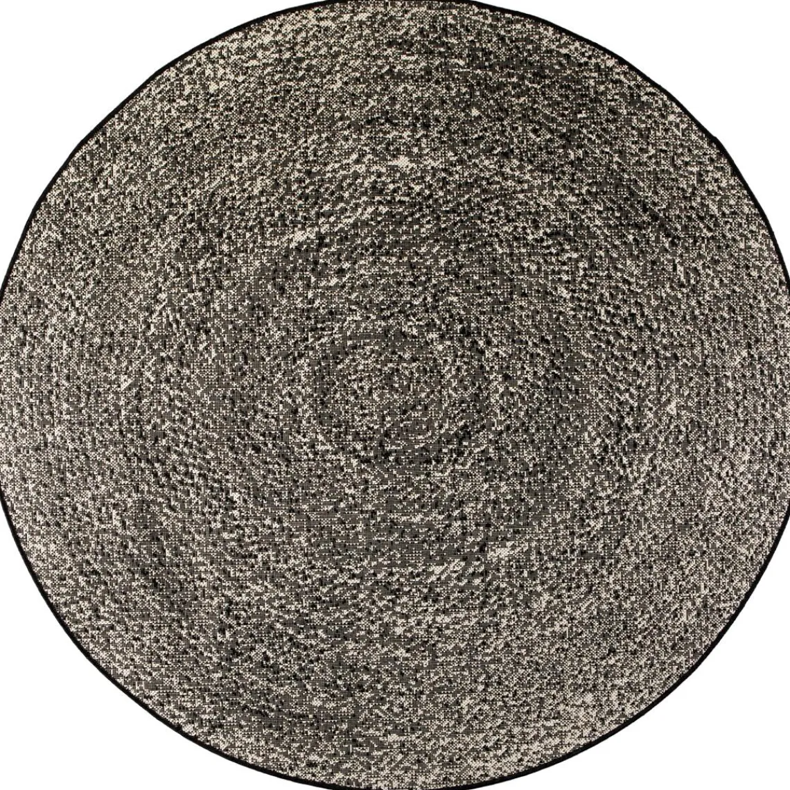 Maison Vivaraise Tapis Malia 2 outdoor Tonnerre diamètre 160 cm Best