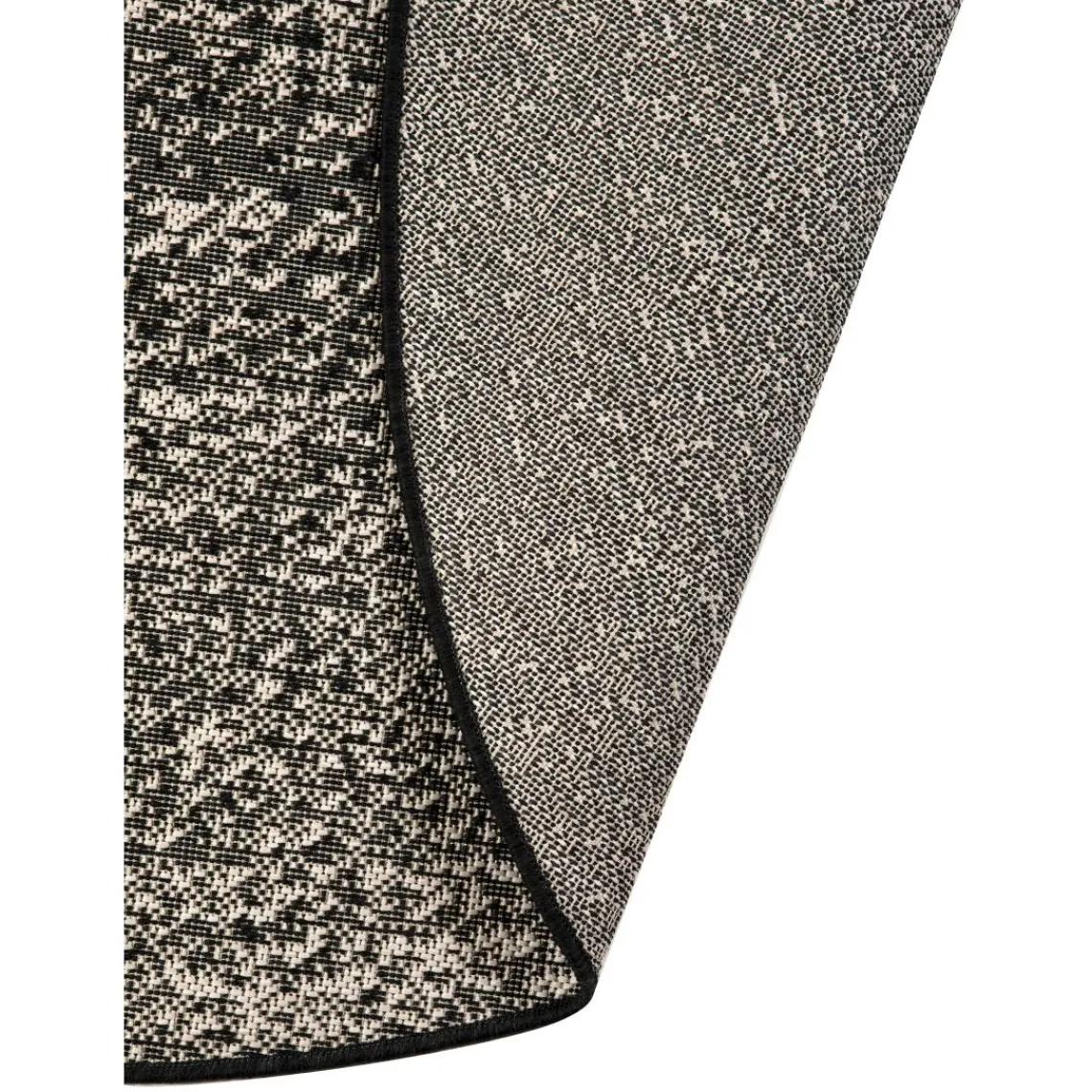 Maison Vivaraise Tapis Malia 2 outdoor Tonnerre diamètre 160 cm Best