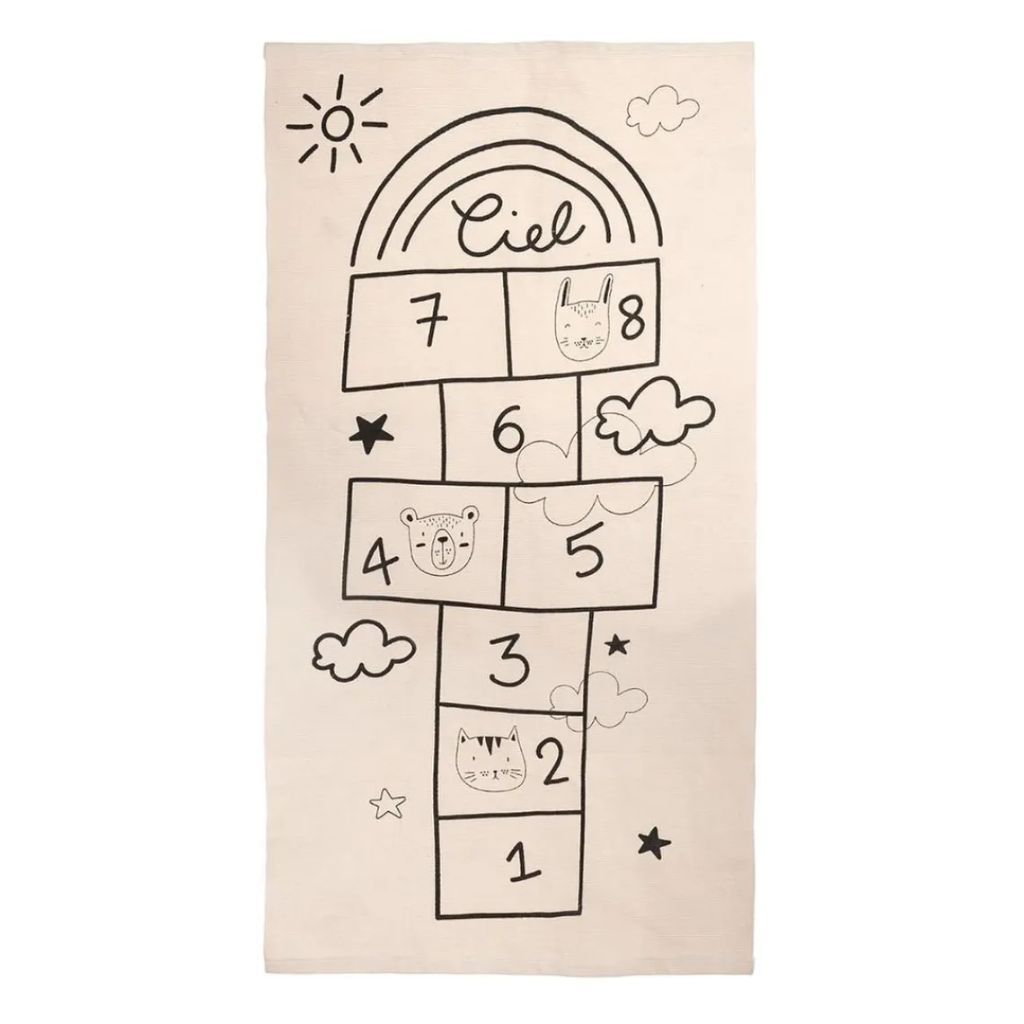 3S. x Home Tapis Marelle Mixte Discount