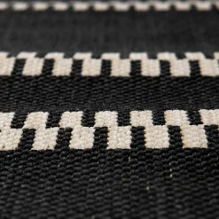 Maison Vivaraise Tapis Paomia outdoor Tonnerre 60 x 110 Gris foncé Outlet