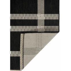 Maison Vivaraise Tapis Paomia outdoor Tonnerre 60 x 110 Gris foncé Outlet