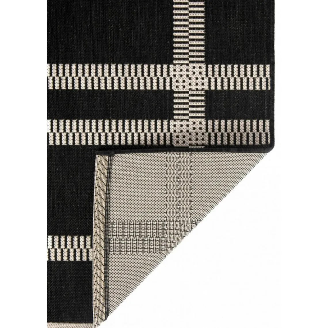 Maison Vivaraise Tapis Paomia outdoor Tonnerre 60 x 110 Gris foncé Outlet