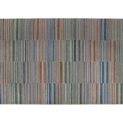 Maison Vivaraise Tapis rectangulaire Bianca outdoor Lagon Clearance