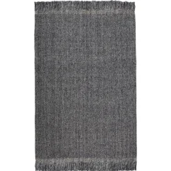 Maison Vivaraise Tapis Rectangulaire Gris Hot
