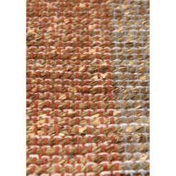 Maison Vivaraise Tapis rectangulaire Karan Terracotta Hot