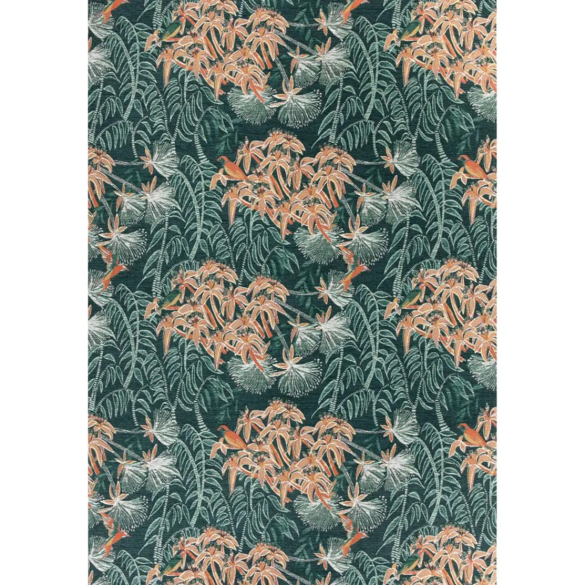 Maison Vivaraise Tapis rectangulaire Nona Prusse Hot