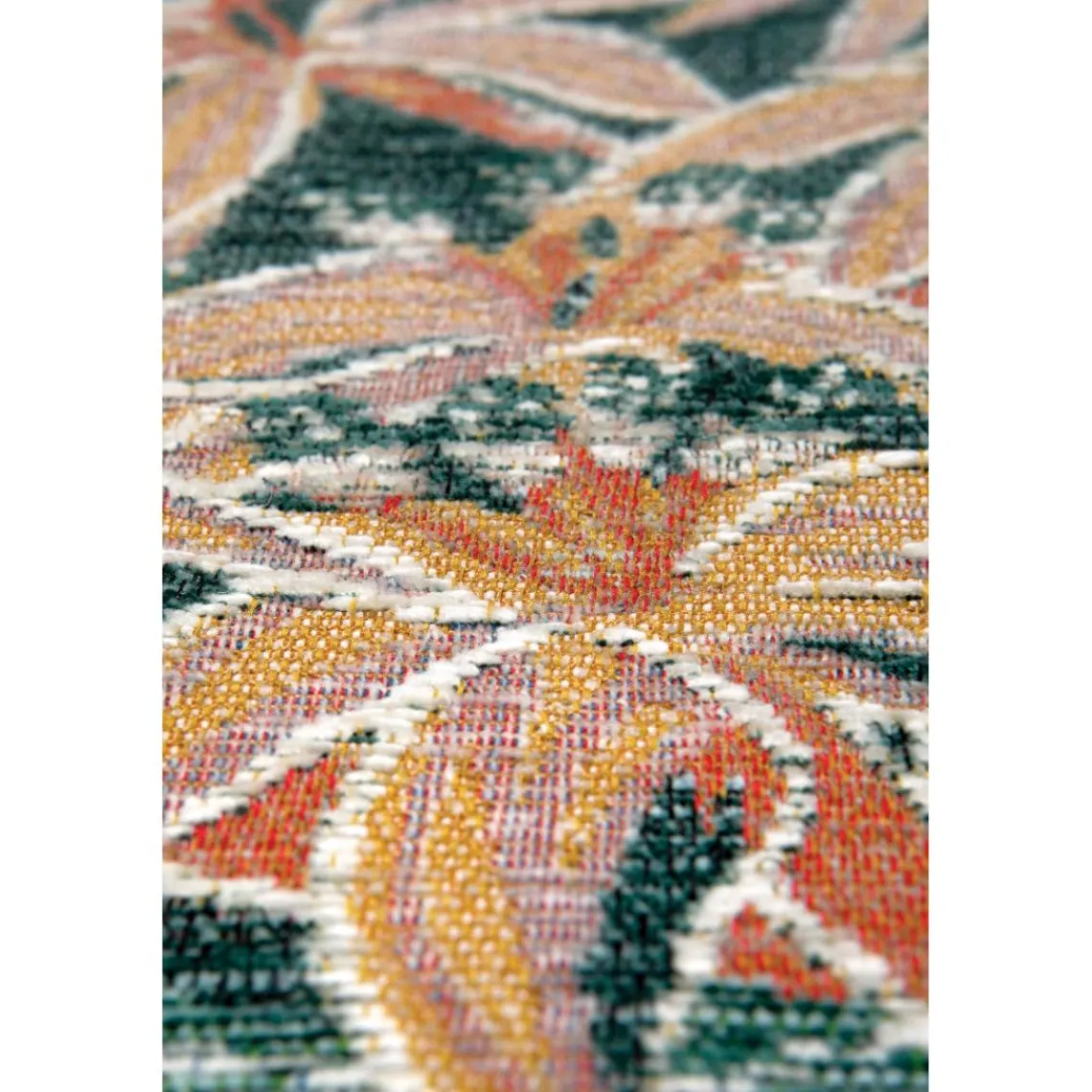 Maison Vivaraise Tapis rectangulaire Nona Prusse Hot