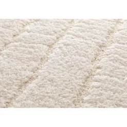 Maison Vivaraise Tapis rectangulaire recyclé Mael Neige Online