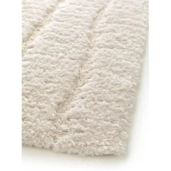 Maison Vivaraise Tapis rectangulaire recyclé Mael Neige Online