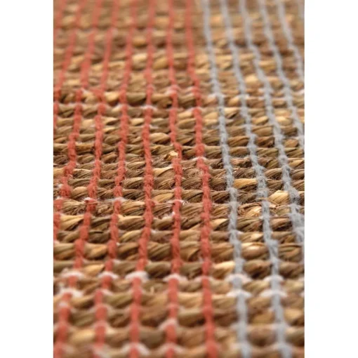 Maison Vivaraise Tapis rectangulaire Terracotta Karan