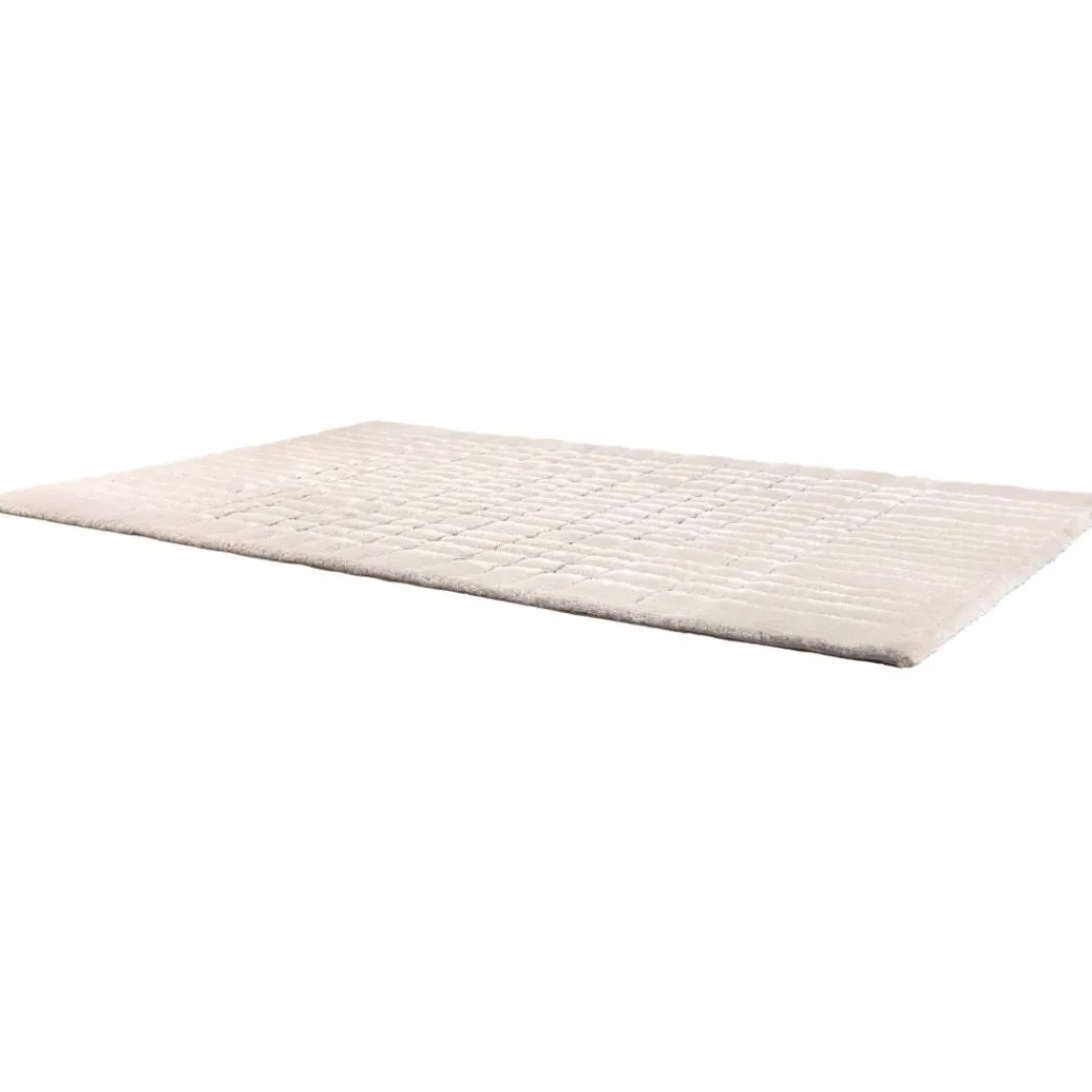 Maison Vivaraise Tapis recycl� Antonio Neige 200 x 290 x 2 New