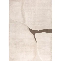 Maison Vivaraise Tapis recyclé Yan Neige 200 x 290 x 2 Outlet
