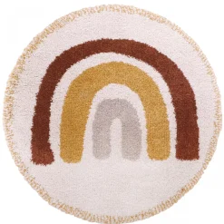 3S. x Home Tapis Rond BOHEMIAN RAINBOW Hot