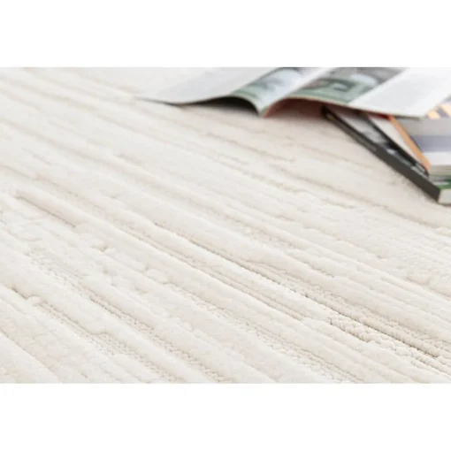 Maison Vivaraise Tapis Vermon Neige 160 x 230 x 1 cm Outlet
