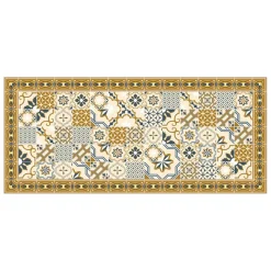 3S. x Home Tapis Vinyle Mosaïque gris Boîte 50x112 Sale
