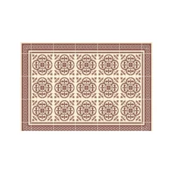 3S. x Home Tapis Vinyle Mosaïque multicolore Boîte 50x75 Best