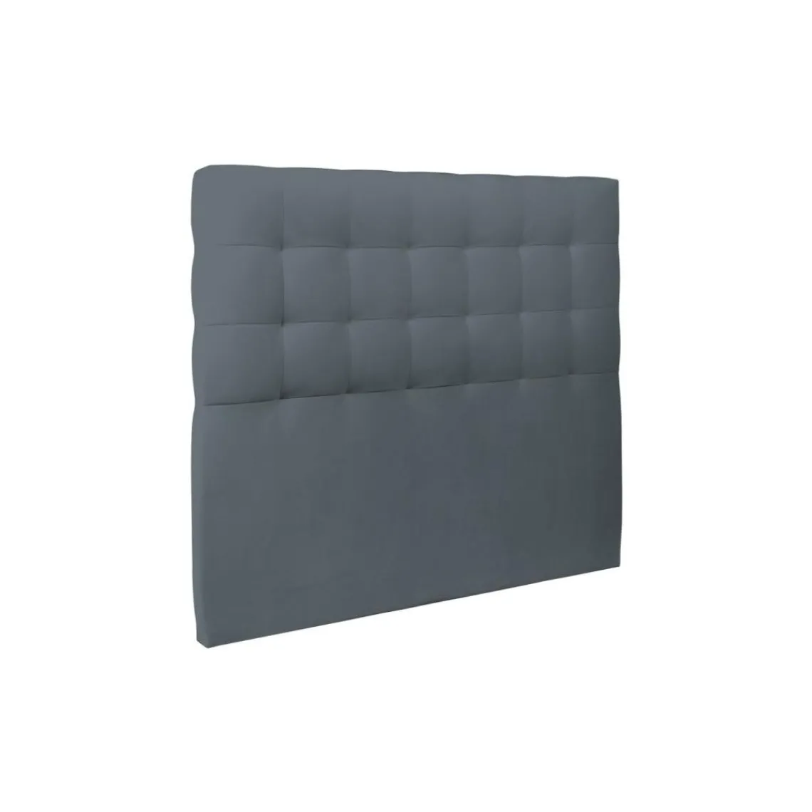 Wtb Tete de lit Capitonnee Velours Gris anthracite rembourre Clearance
