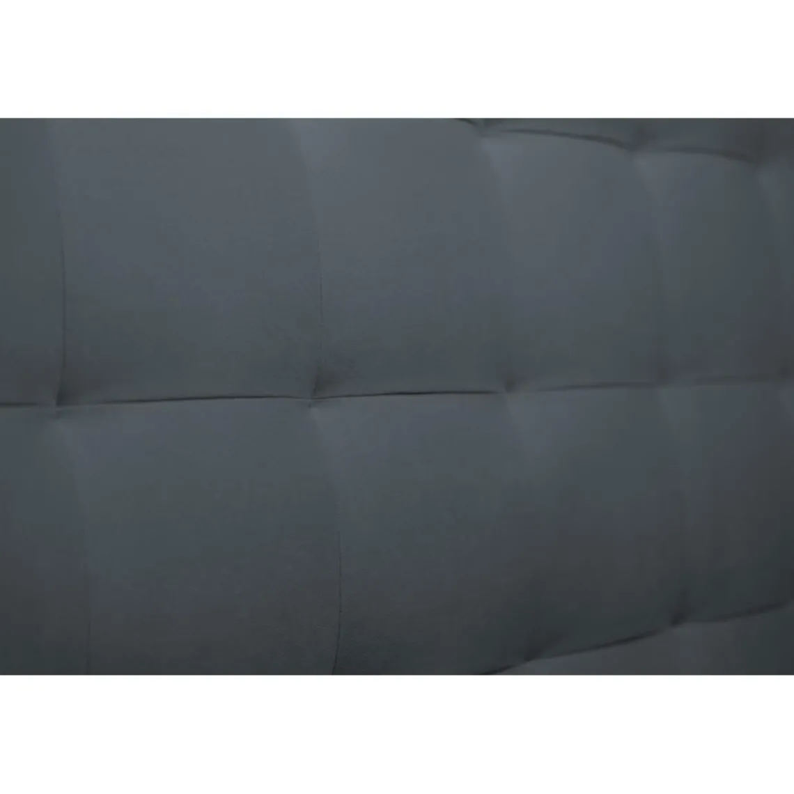 Wtb Tete de lit Capitonnee Velours Gris anthracite rembourre Clearance