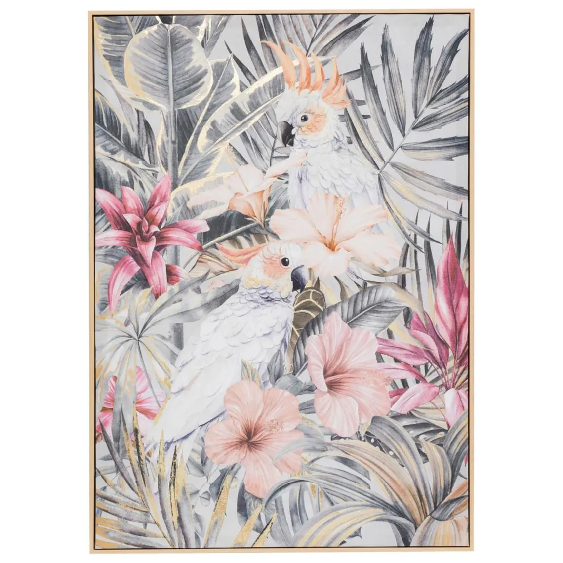 3S. x Home Toile imprimée encadrée Clearance