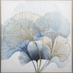 3S. x Home Toile Imprimée et Cadre et Ginko 58 x 58 Clearance