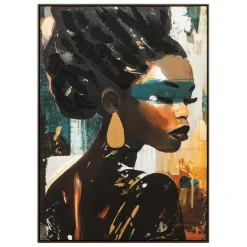 3S. x Home Toile peinte encadrée Isia Online