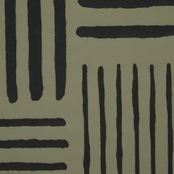 3S. x Home Toile peinte encadrée Roshan vert