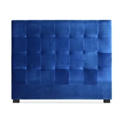 3S. x Home Tête de lit Luxor Velours Bleu Sale