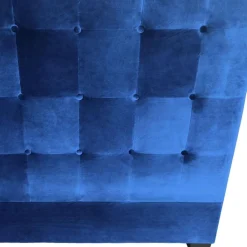 3S. x Home Tête de lit Luxor Velours Bleu Sale
