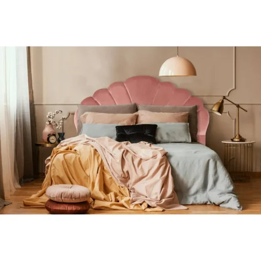 3S. x Home Tête de lit Mermaid 180 cm Velours Rose Online