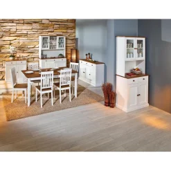 3S. x Home Vaisselier 4 portes en Pin massif Sale