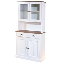 3S. x Home Vaisselier 4 portes en Pin massif Sale