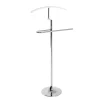 3S. x Home Valet Blanc avec cintre en bois massif laqué Best