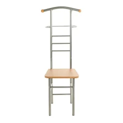 3S. x Home Valet de chambre avec assise en décor hêtre Sale