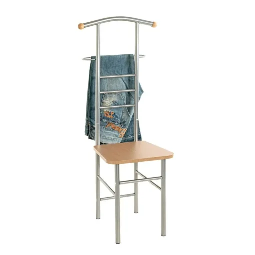 3S. x Home Valet de chambre avec assise en décor hêtre Sale