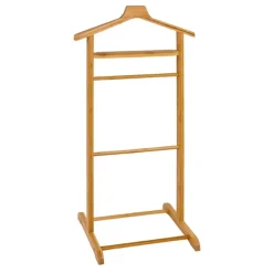 3S. x Home Valet de chambre bois massif bambou Best