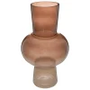 3S. x Home Vase ambre en verre Hot