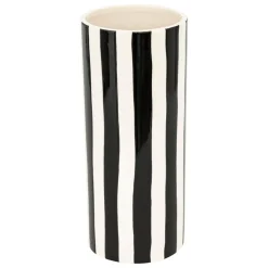 3S. x Home Vase céramique Edric Noir et Blanc Outlet