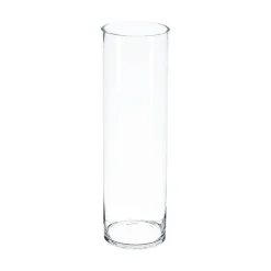 3S. x Home Vase cylindre transparent H50 cm New