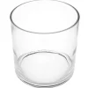3S. x Home Vase cylindre verre H18 cm Hot