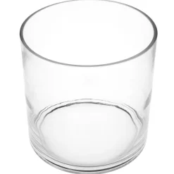 3S. x Home Vase cylindre verre H18 cm Hot