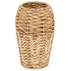 3S. x Home Vase rond jacinthe d'eau H35cm marron Hot