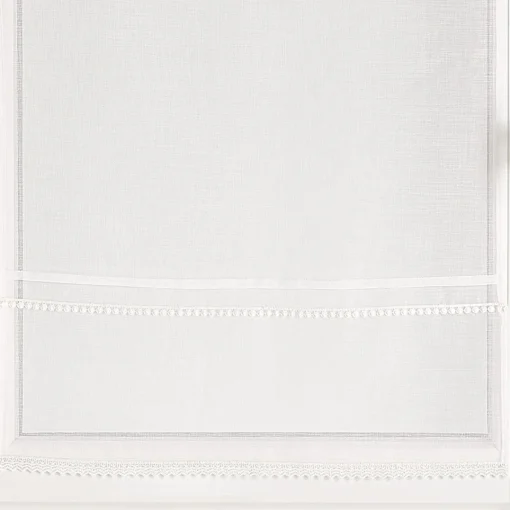 3S. x Home Vd paire etamine parement rubans bas ALBA - blanc Online